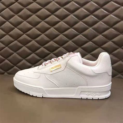 louis vuitton trainers men's white